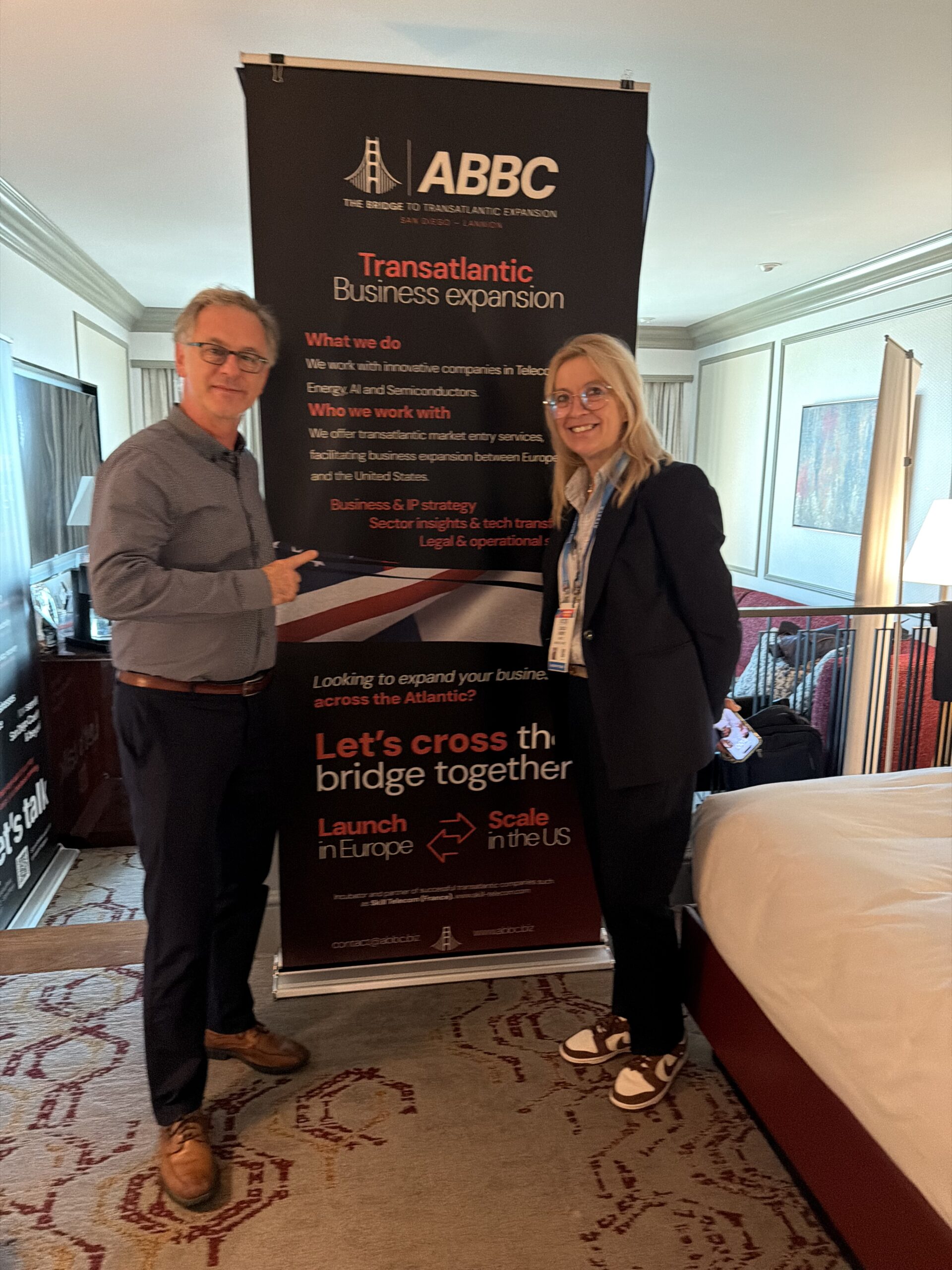 ABBC Transatlantic Business Expansion banner, CES 2026