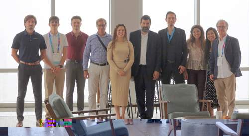 Group at the ABBC networking breakfast — SPIE Optics + Photonics 2026 — photo